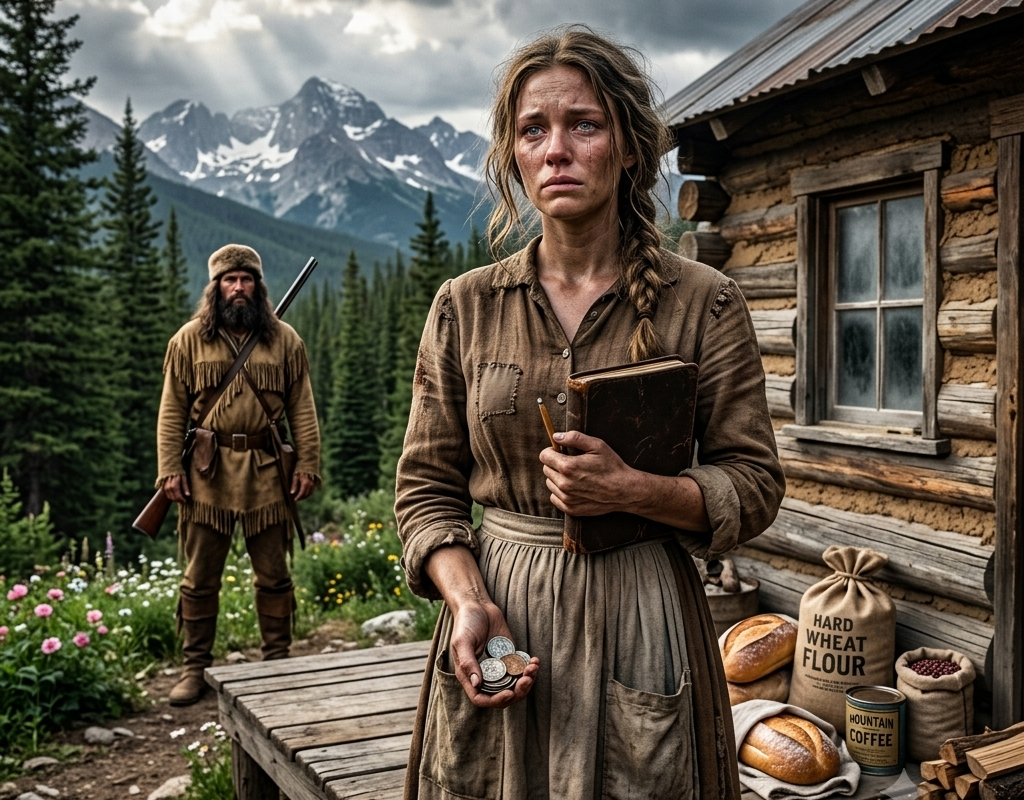 🚨 She Had Only 13 Cents for Bread—But the Mountain Man Who Helped Her Exposed the Secret Buried Beneath Her Late Husband’s Land