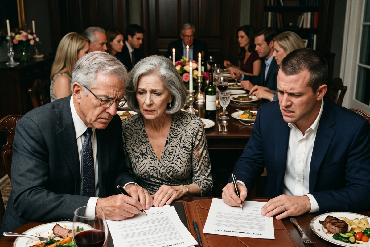 THE LAND UNDERNEATH COMPLIANCE TRAP: How a Betrayed Elder Daughter Used a Forced Celebration Dinner to Corner Her Elite Captors in Public