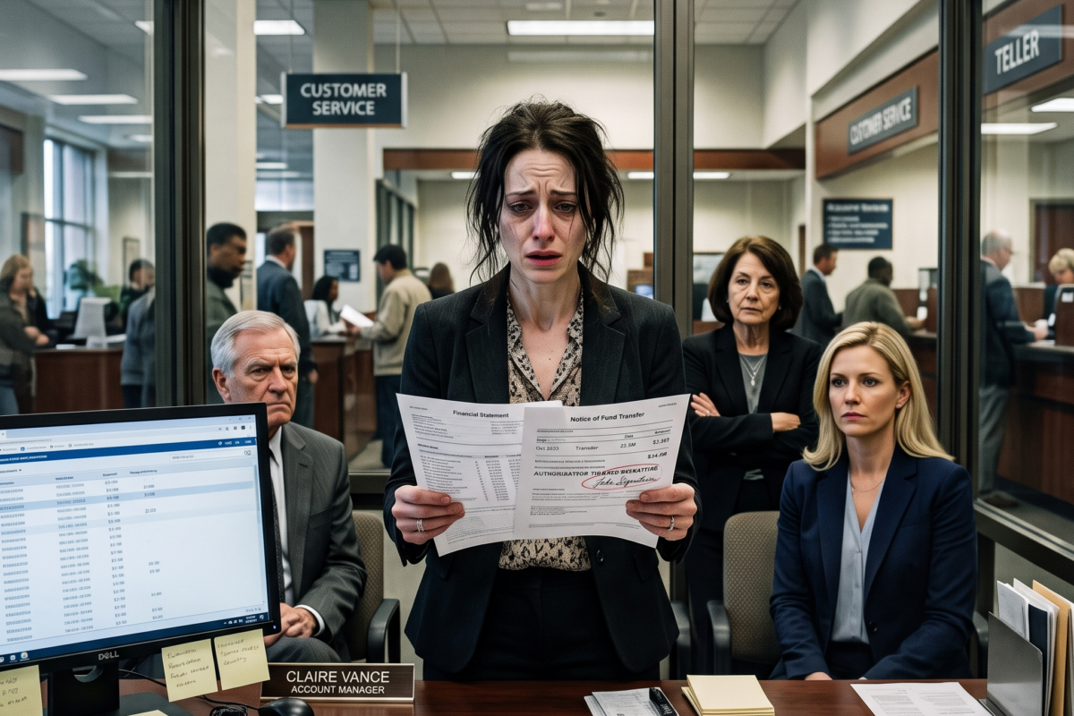 At 7:00 AM, my bank manager alerted me to a $100,000 credit debt in my name—and by 7:30 AM, my mother was in handcuffs.