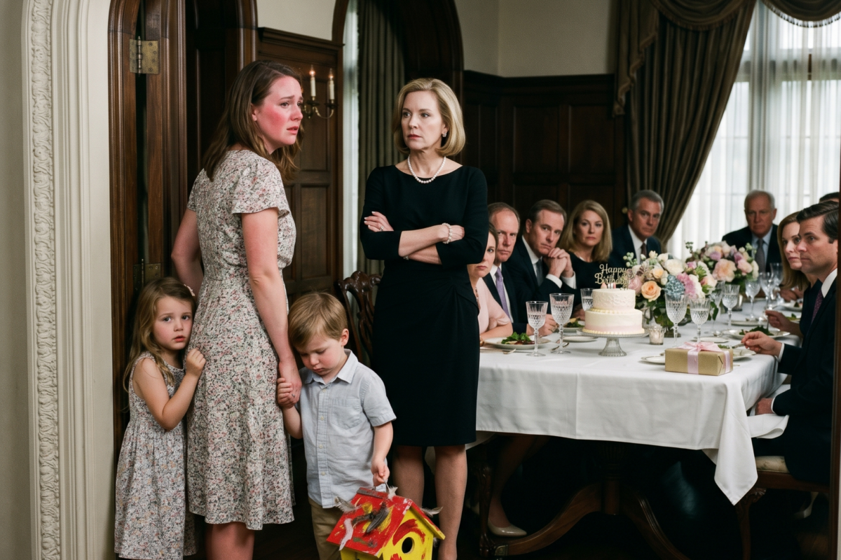 THE 60TH BIRTHDAY DINNER LIQUIDATION: My Family Kicked My Kids Out of the Party I Fully Organized… But Their Smug Grin Vanished When the $1,900 Tab hit the Table