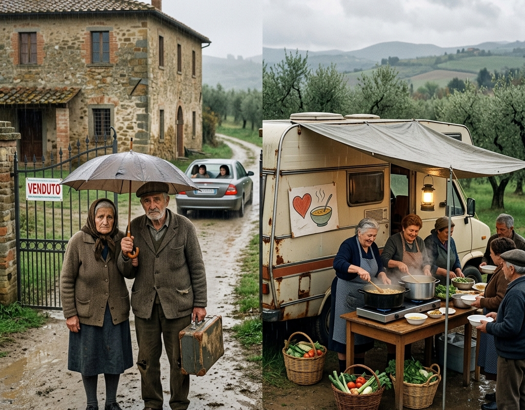 the children sold their parents’ house and left them in the rain, but the $16 rv they laughed at became the home that fed a whole county