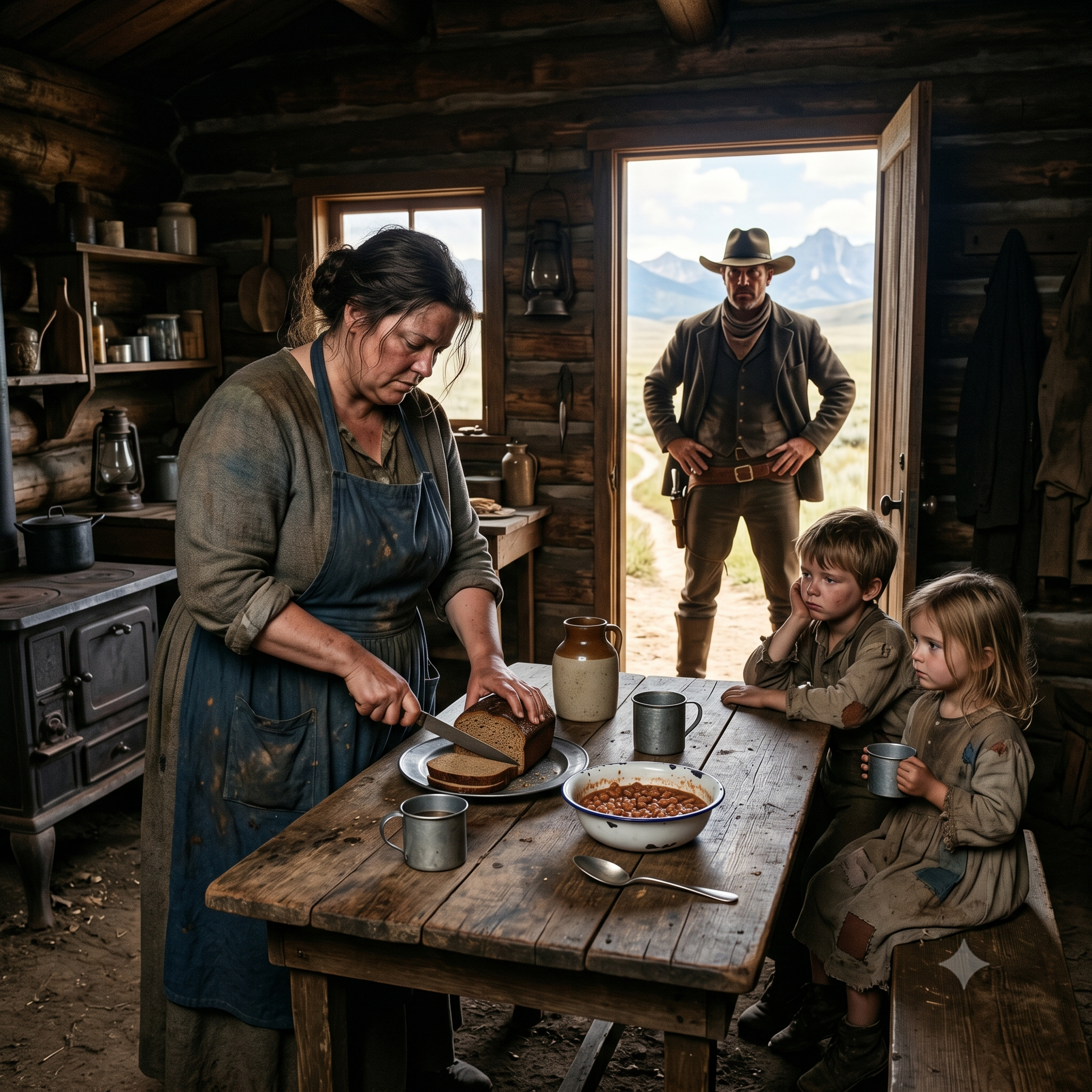 A HOMELESS WIDOW BROKE INTO MY KITCHEN AT DAWN TO FEED MY STARVING CHILDREN…