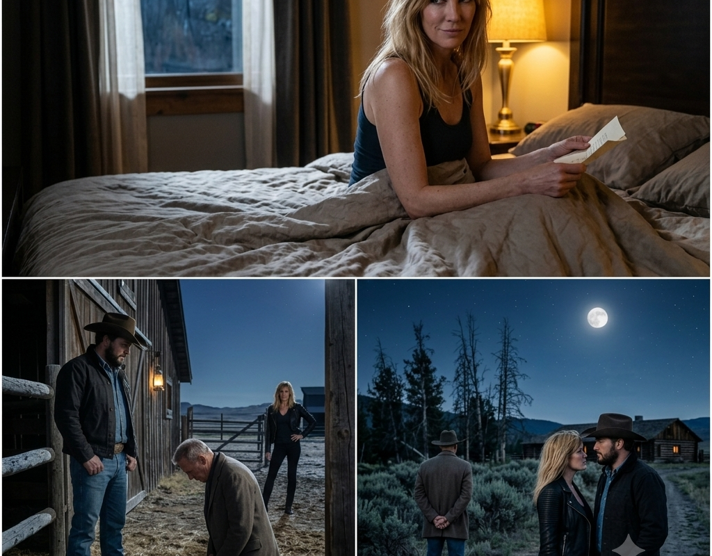 Beth Dutton Catches Rip Wheeler in a Secret Midnight Meeting with Everett McKinney—But Beulah Jackson’s Chilling Presence Makes Her Realize a Massive Secret About John Dutton May Be Hidden 😱🔥