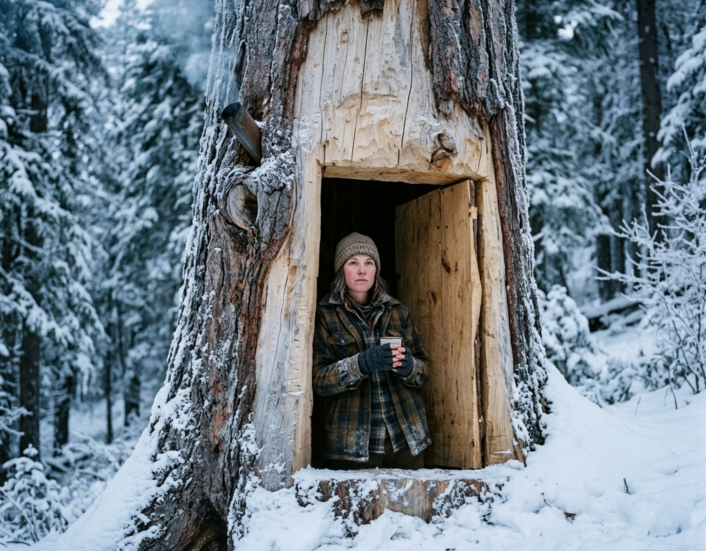 She Hollowed Out a 120-Foot Pine Tree—Then the Deadliest Winter Couldn’t Touch Her