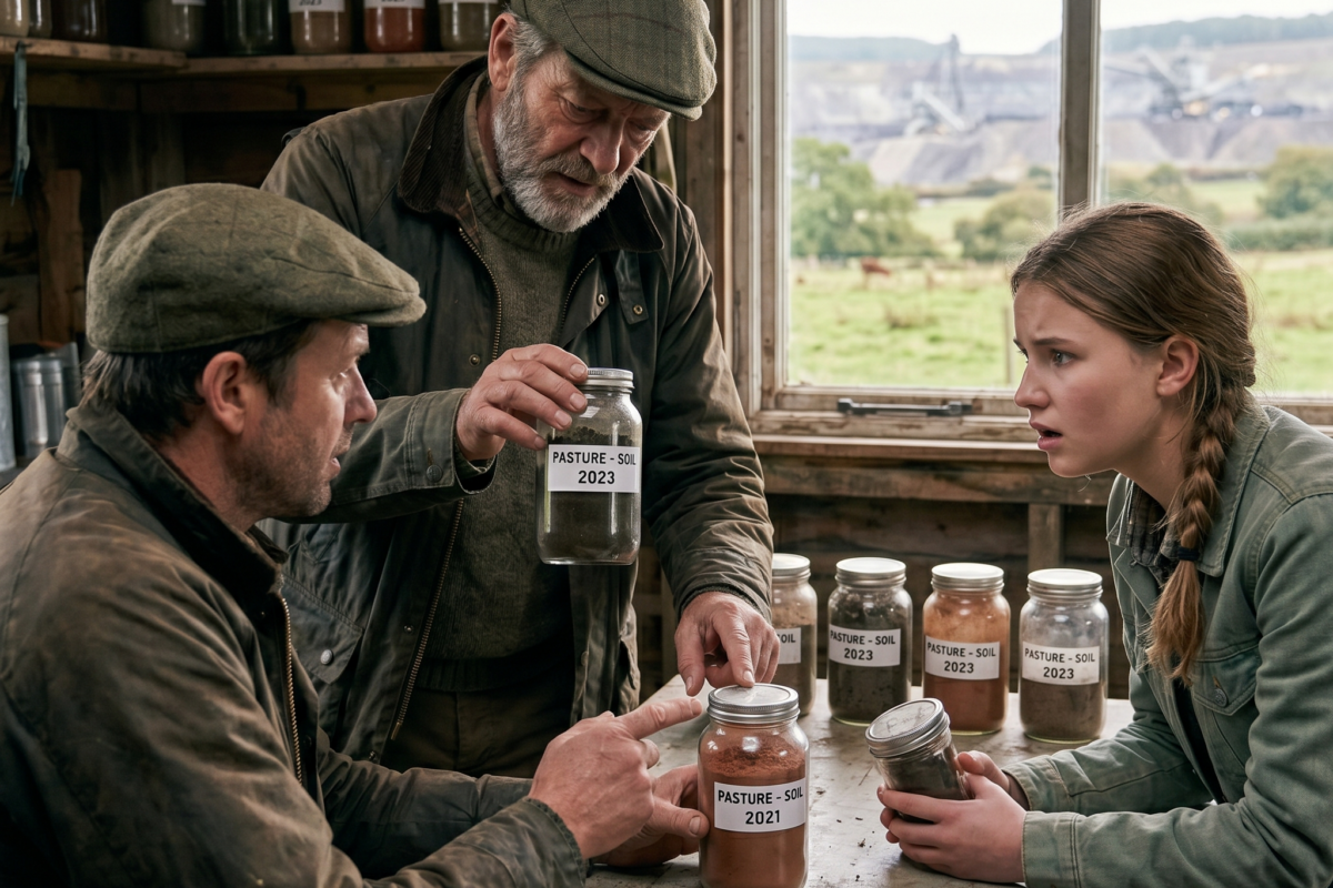 They Mocked My Grandmother’s Soil Jars… Until One Jar Proved the Mine Was Poisoning Our Pasture