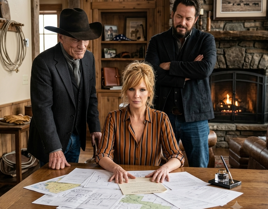 NOTABLE: Rip Wheeler’s Silent Hesitation Ignites Dutton Ranch Theories — Is He Hiding a Truth That Could Change Everything in Season 1?
