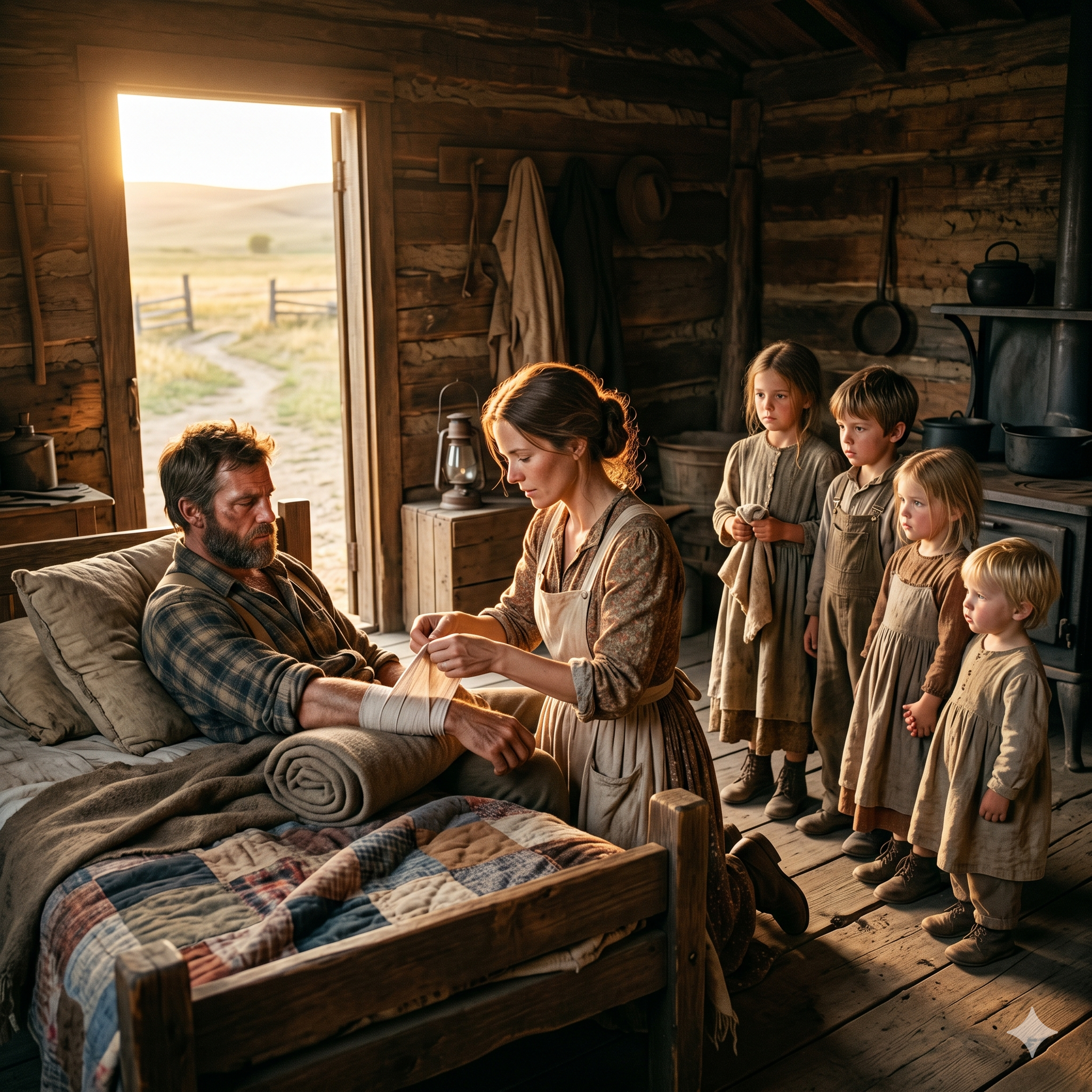 I BROUGHT BREAD TO A BROKEN RANCH… AND FOUND A FATHER DYING FROM SNAKE VENOM