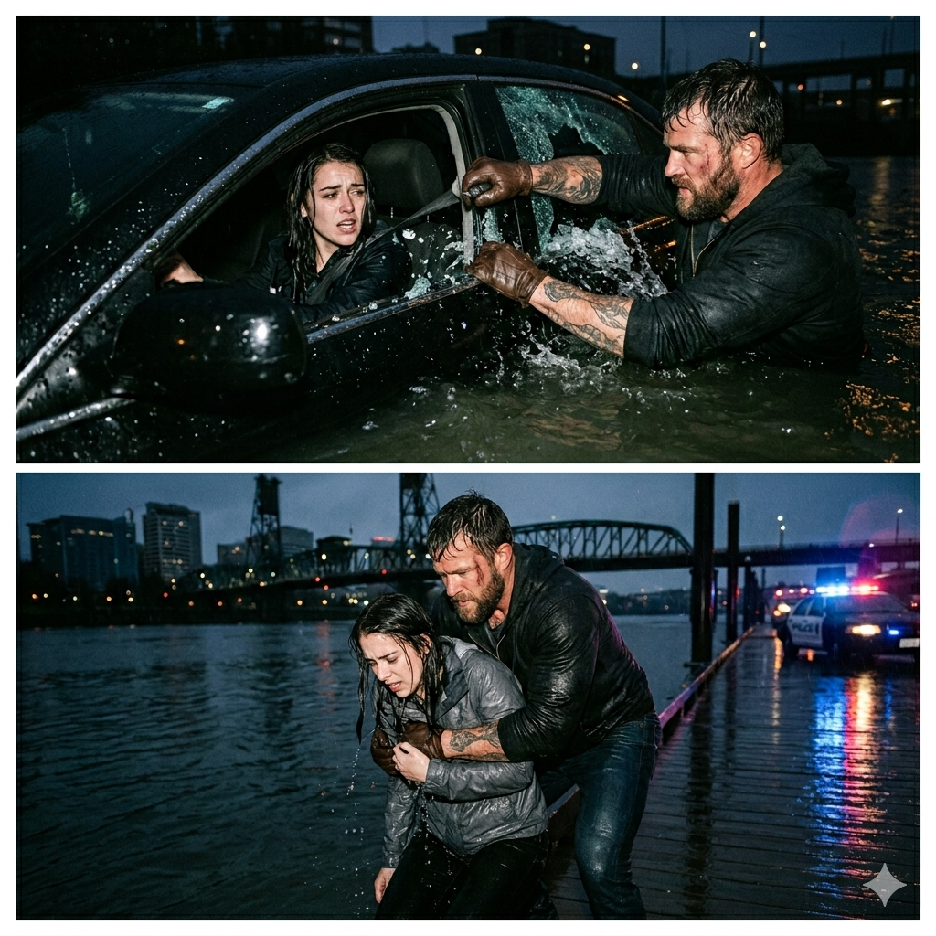 She was drowning in a sinking car when the most dangerous man in Portland broke the window and pulled her into his world