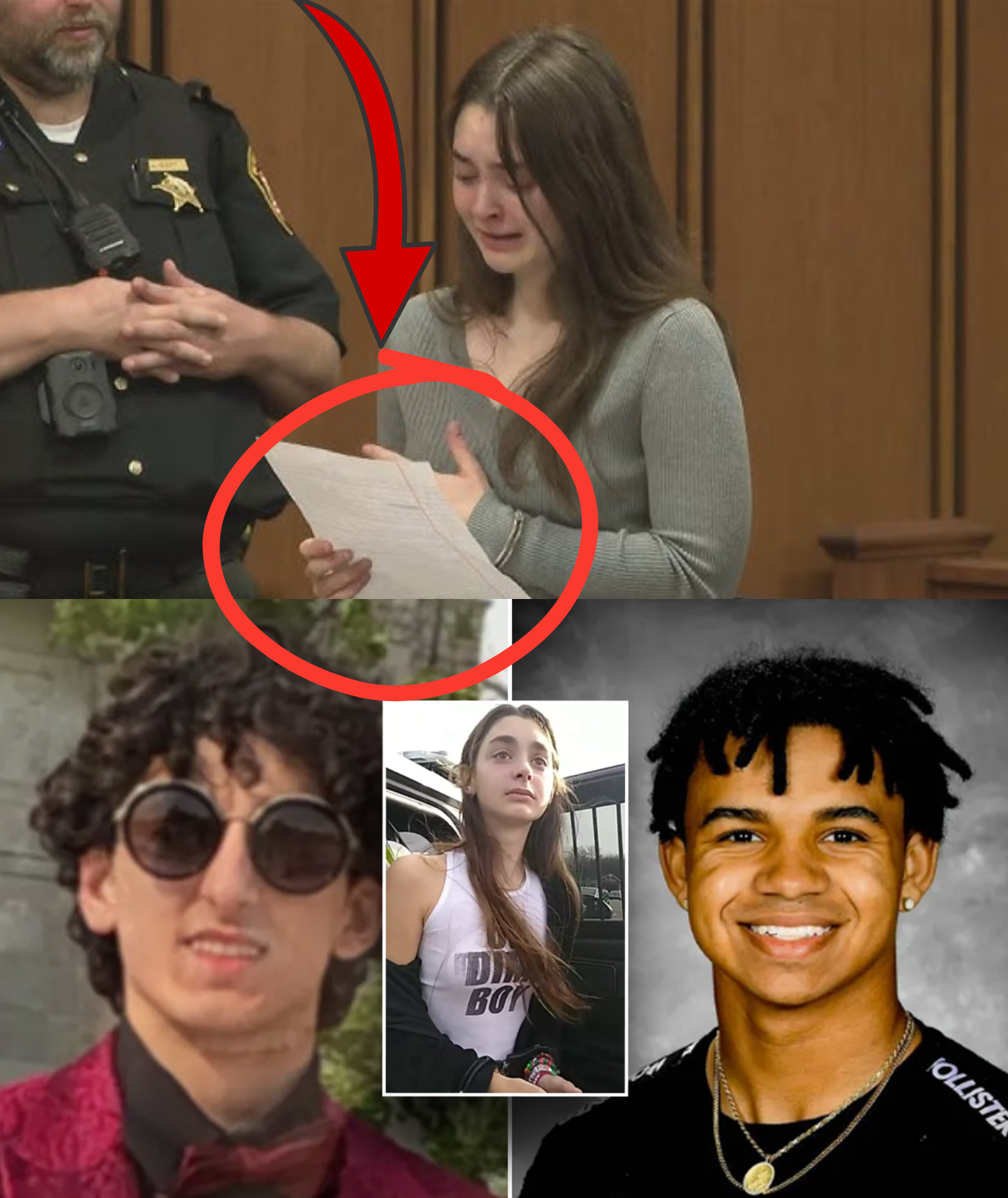 After Being Convicted in the Crash That Claimed the Lives of Her Boyfriend and Best Friend, the Ohio Teen Broke Down Crying and Said 8 Words That Left the Courtroom Speechless