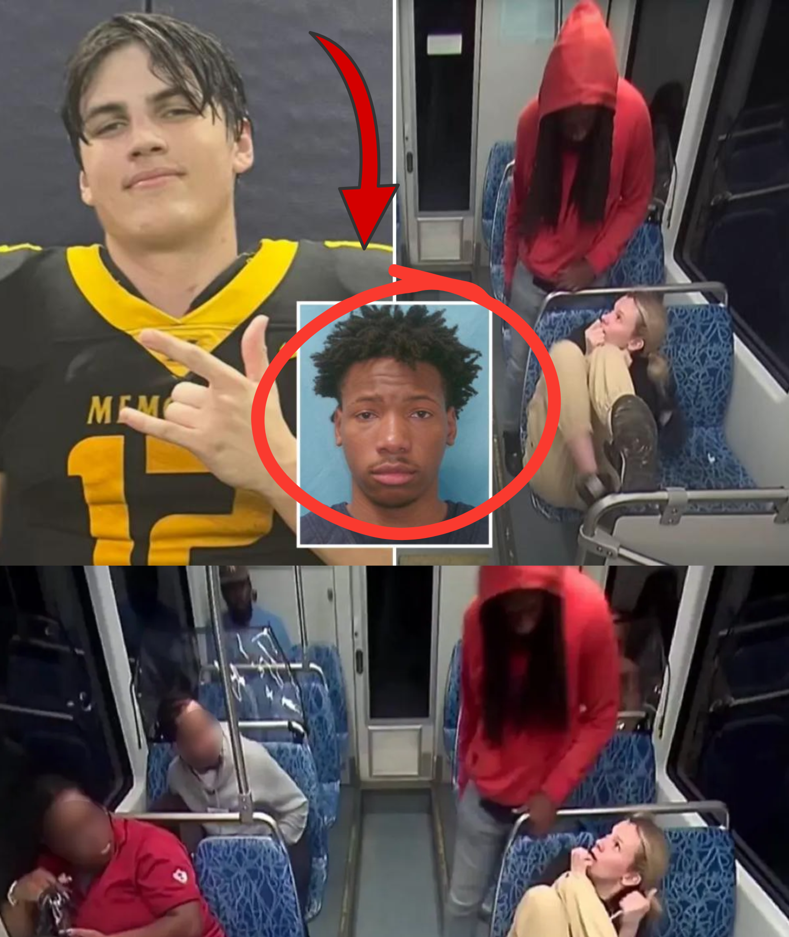 A Stunning Twist After the Charlotte Train Attack Footage Is Exposed: A 38-MINUTE Recording Connected to the Austin Metcalf Case Leaves Investigators Speechless