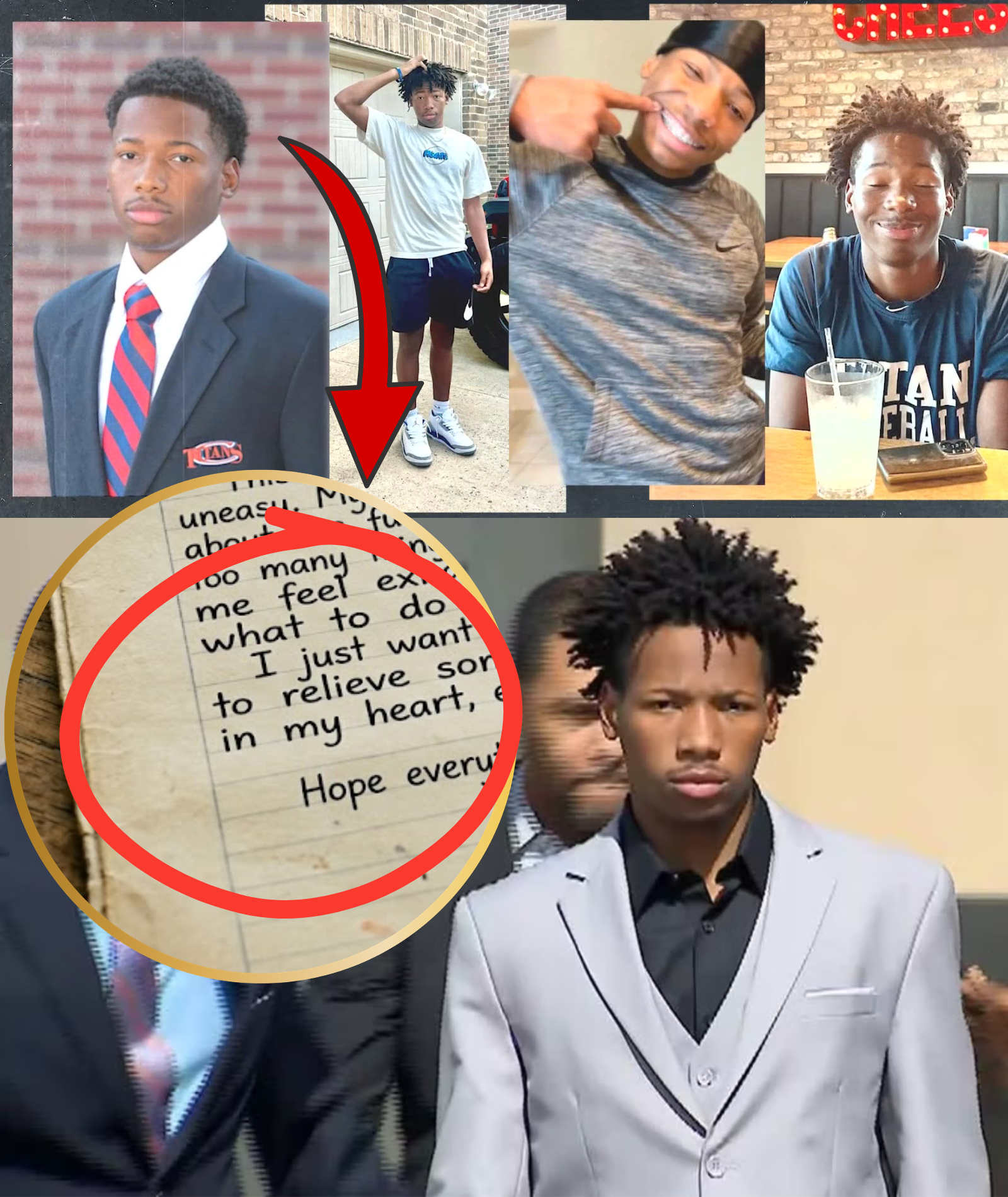 New development in the Austin Metcalf case: Karmelo Anthony submits a 336-word letter ahead of trial, drawing widespread public attention