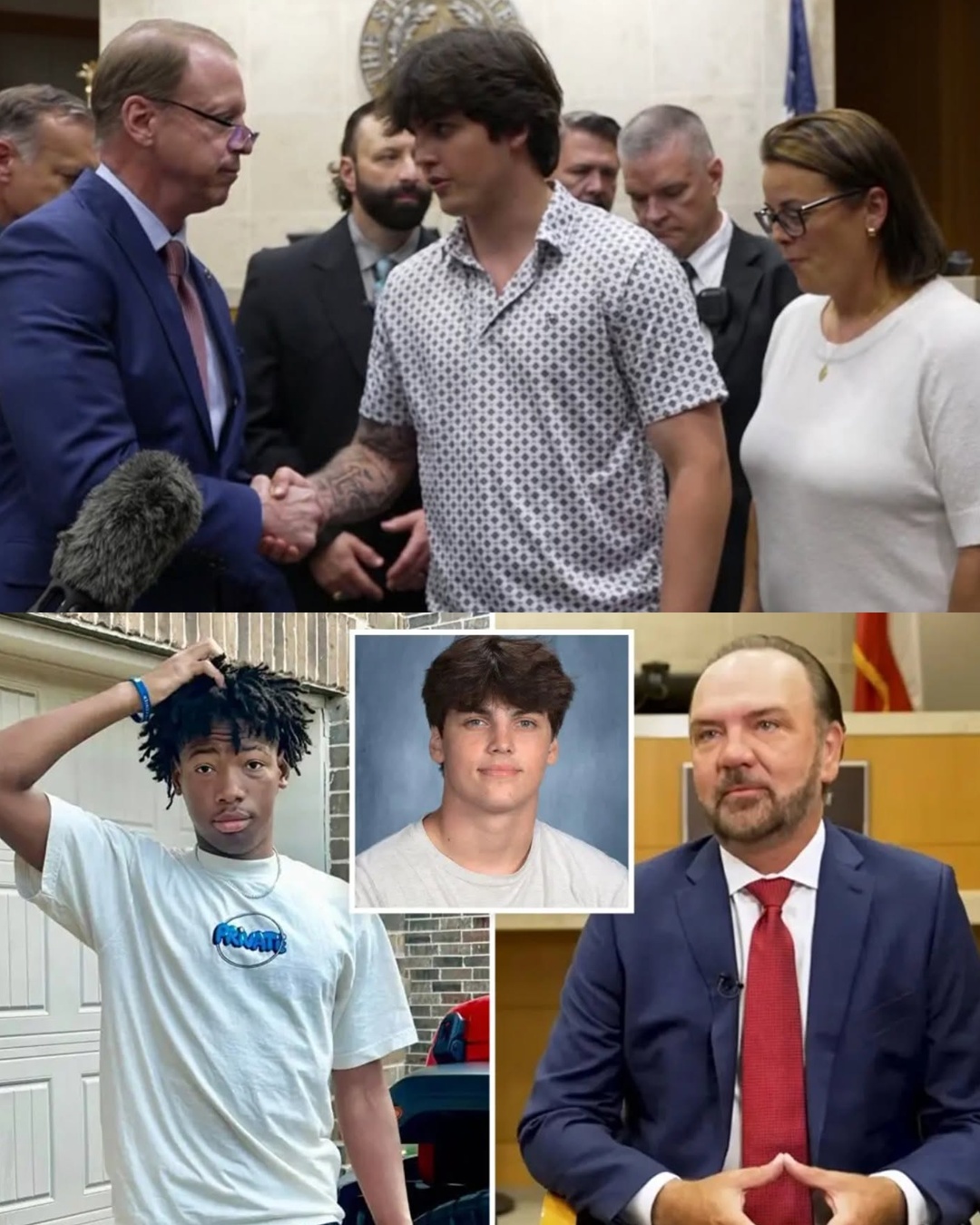 Karmelo Anthony’s trial for the murder of Austin Metcalf: Instead of simply reading the verdict as per usual procedure, the judge delivered a sharp remark, exposing the brutal nature of the case and the defendant’s attitude