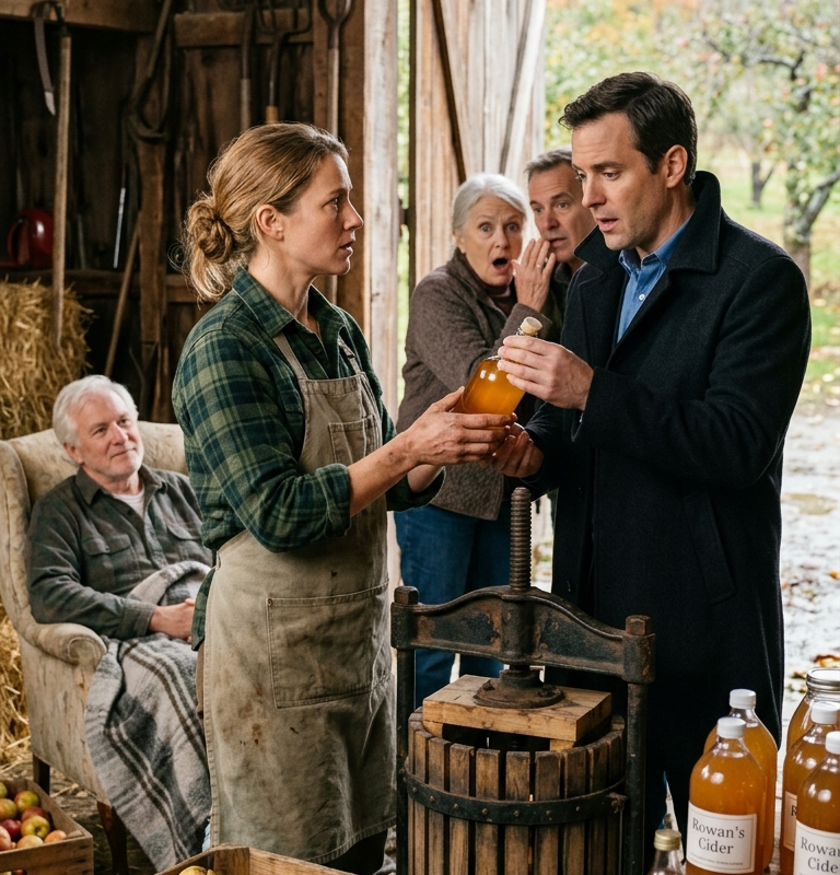 Everyone Laughed When She Bought the Rusted Apple Press — Until the “Rotten” Orchard Paid Off Her Father’s Debt