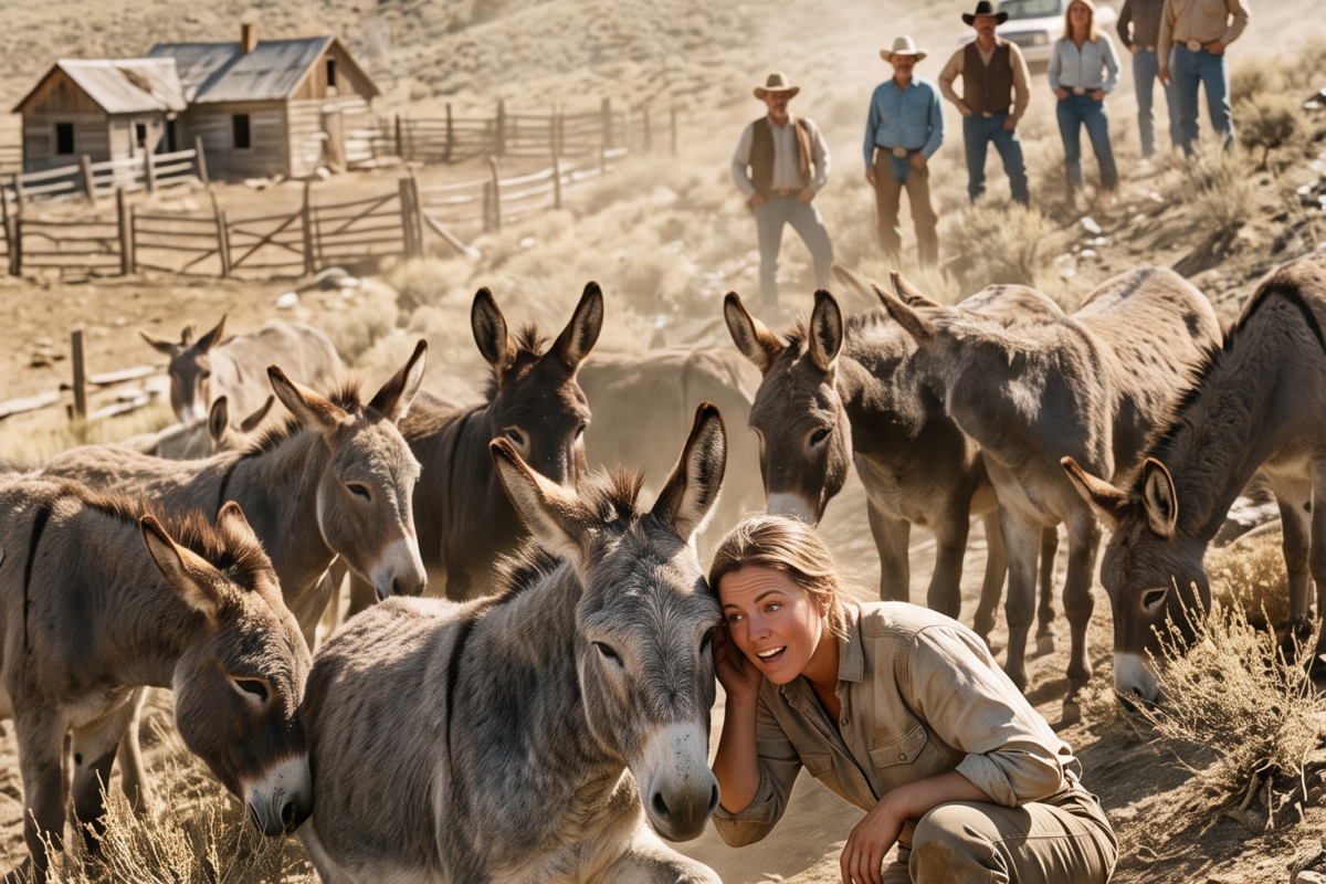 Everyone Laughed When She Bought 28 Old Donkeys — Until They Found the Forgotten Mountain Well