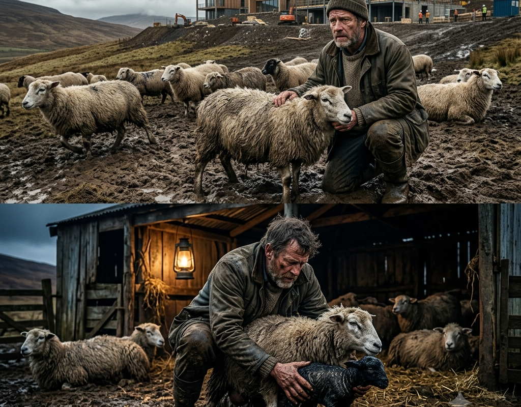 They Built an Eco Resort on the Hill — Then My Sheep Started Lambing in Dry Mud