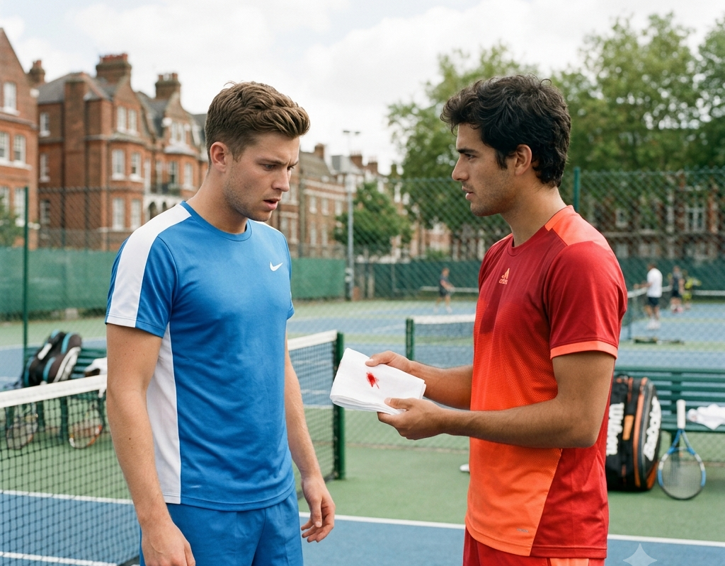 MY TENNIS RIVAL REFUSED TO SHAKE MY HAND—THEN ASKED ME TO BECOME HIS DOUBLES PARTNER