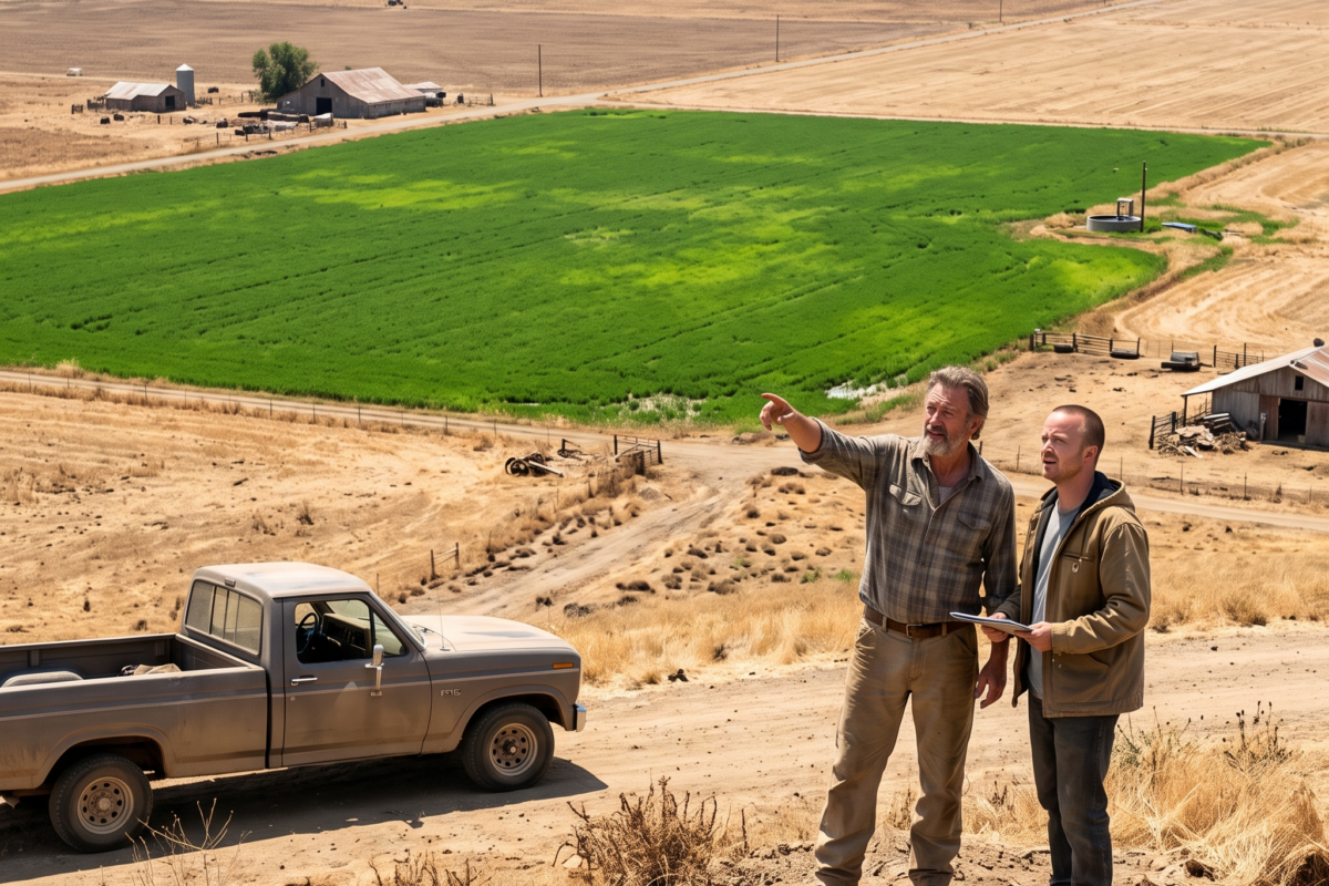I Paid $100 for a Flooded Field Nobody Wanted — Then the Drought Made It the Only Green Land in the County