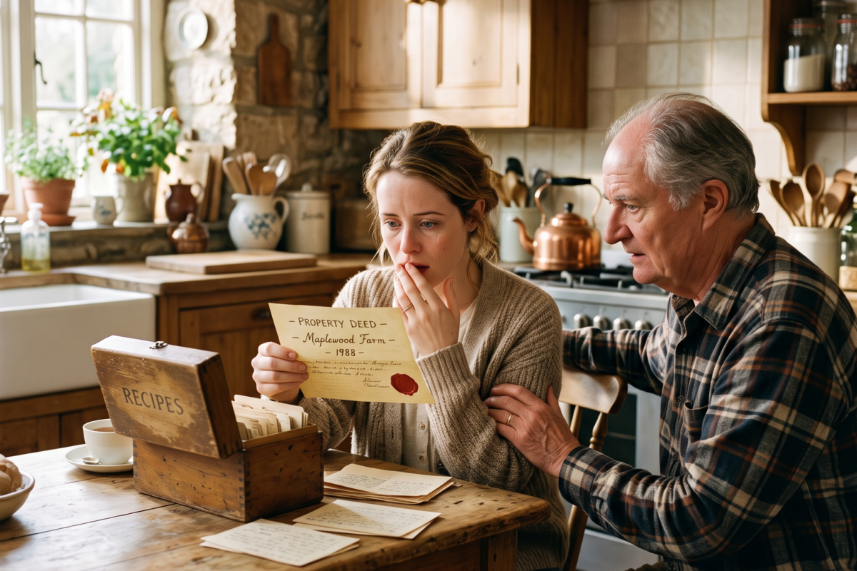 I Opened My Late Grandmother’s Recipe Box — The Last Card Wasn’t a Recipe, It Was a Deed