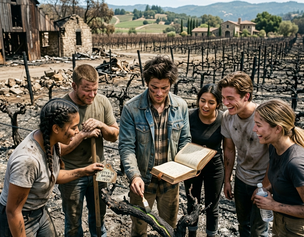 He Bought a Burned-Out Vineyard for One Dollar—Then Found His Grandfather’s Ash Ledger