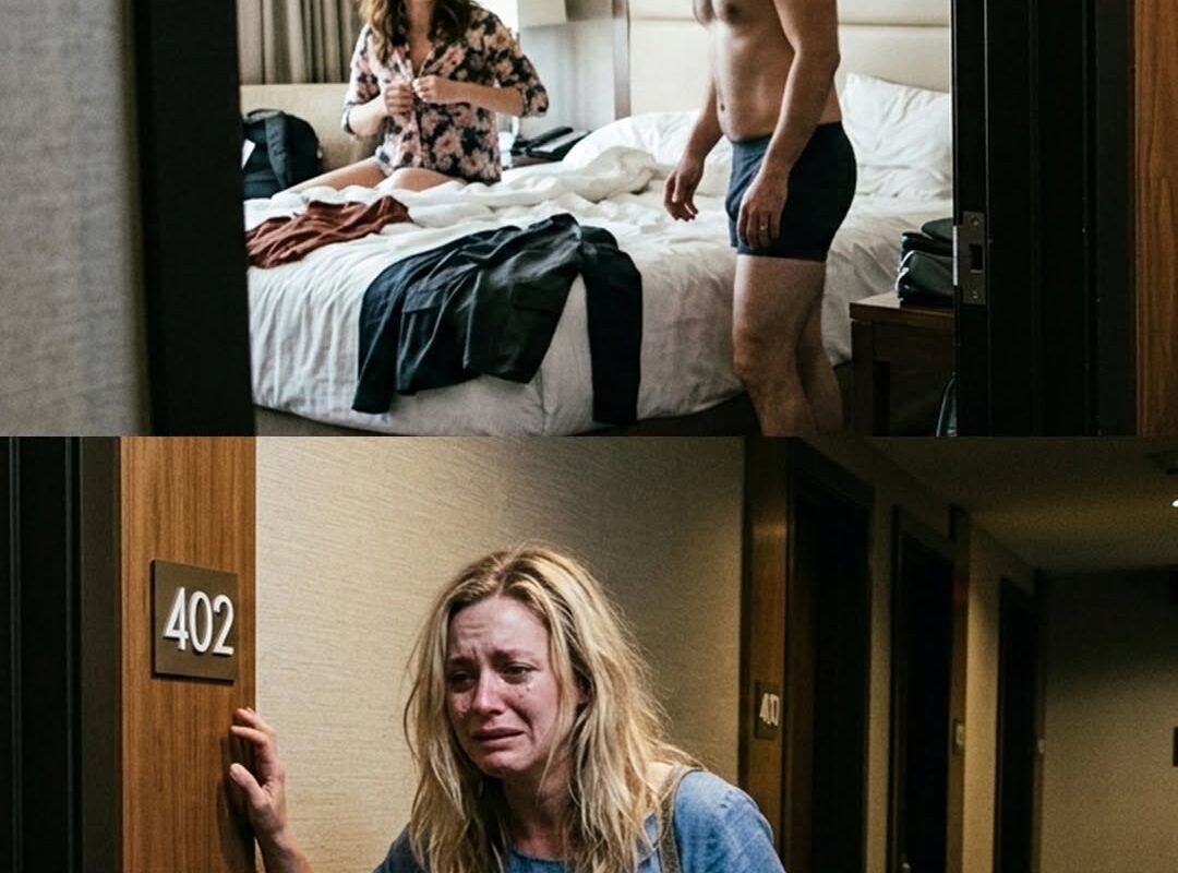 EXACTLY AT 2 PM, I KNOCKED ON THE DOOR OF ROOM 402 AT THE HOTEL, AND THE UNEXPECTED ENDING WAS BEHIND IT
