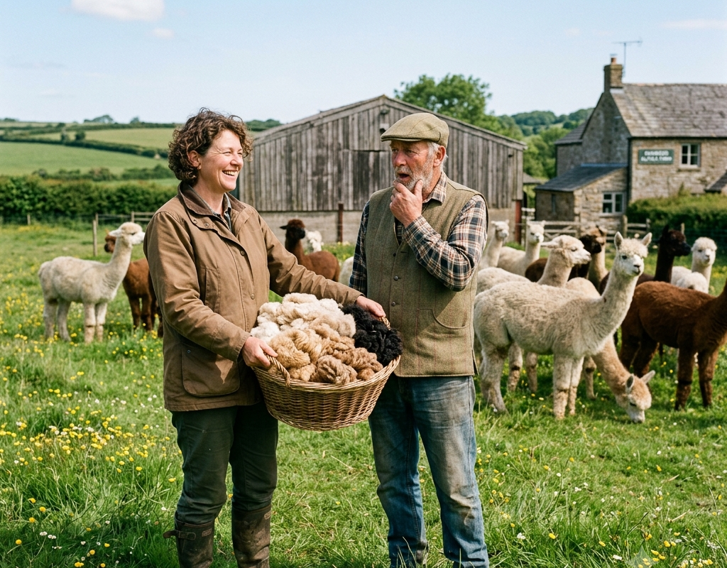 The Auctioneer Begged Someone to Take the Diseased Alpacas — Six Months Later Their Wool Paid My Mortgage