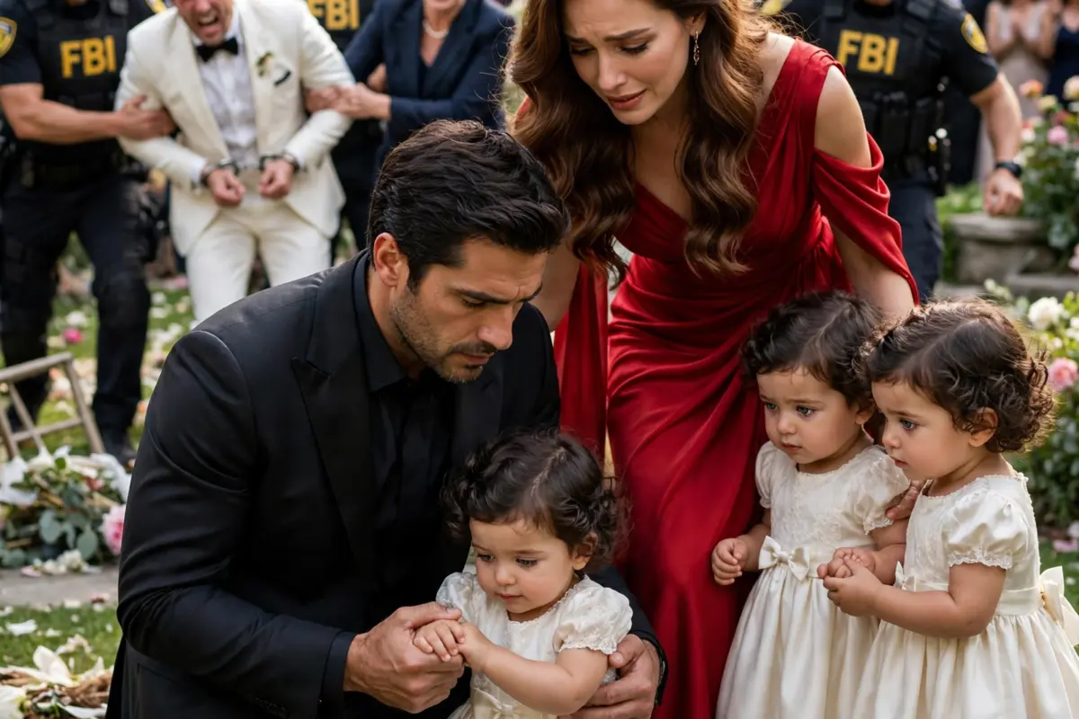 They mocked me for being infertile, and my fiancé left me without looking back. But two years later, he froze in horror at the altar when I appeared with three identical daughters he never thought I could have.