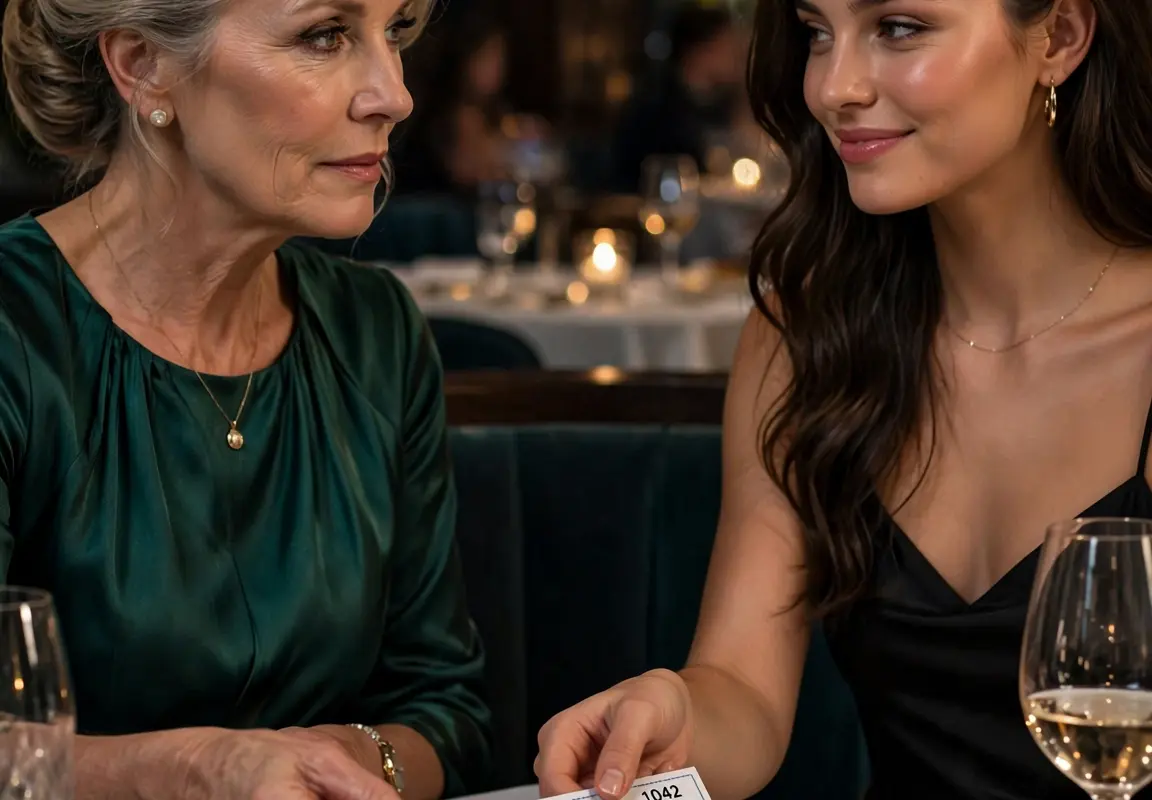 My boyfriend’s mother invited me to an elegant dinner, slid a $10,000 check across the table, and told me to leave her son because I was “an orphan with no family.” I smiled, accepted the check—and just five days later, she was the one begging me to marry him.