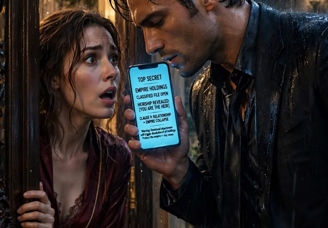 Drunk and desperate, the Mafia boss stood outside my door pleading for one more chance. Then the secret buried in his own phone surfaced—and suddenly, his criminal empire was on the verge of collapse.