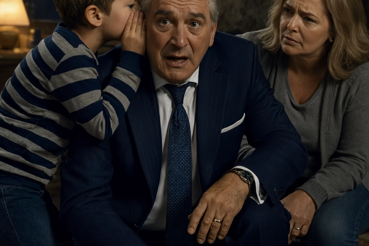 Fleeing for his life, the ruthless billionaire Mafia boss pleaded with an ov3rwe!ght single mother to let him stay. Everything changed when her six-year-old son looked at him, smiled, and called him by a name he hadn’t heard in decades.