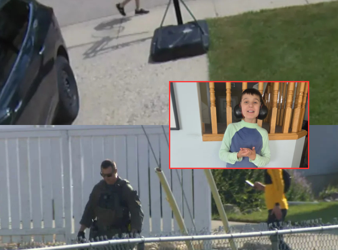 Disturbing Footage: Missing Calgary boy Parker was seen walking alone in alarming newly released surveillance video