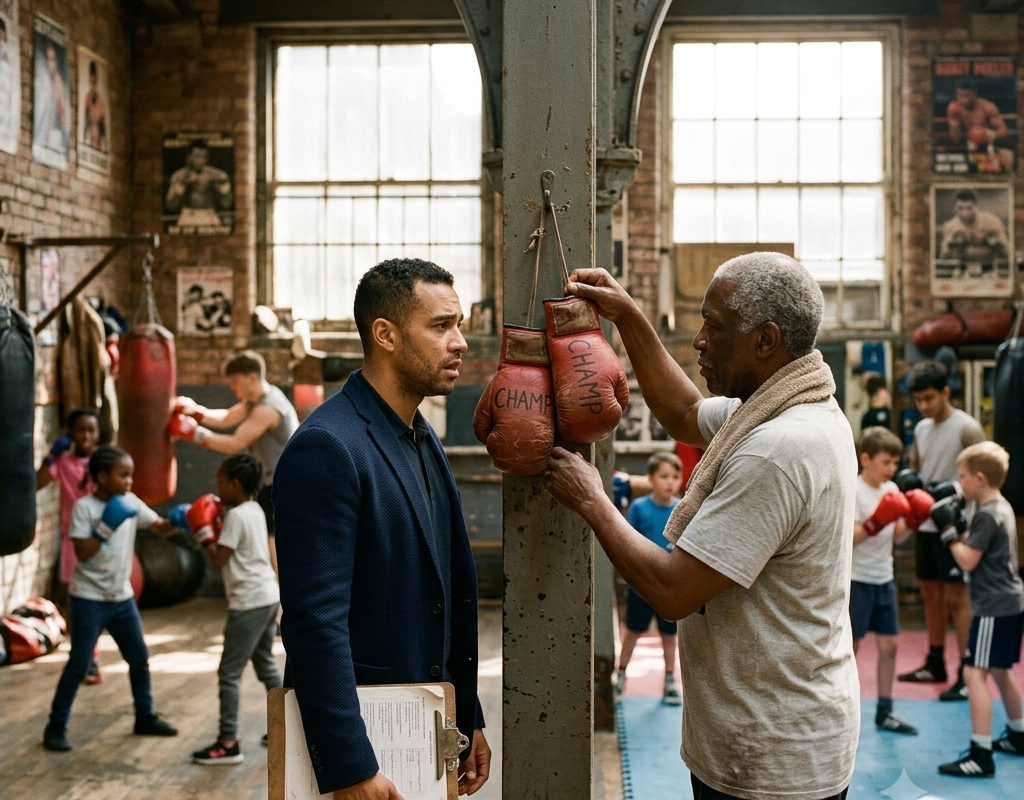 I Was Paid to Shut Down the Boxing Gym—Then the Coach Called Me ‘Champ’
