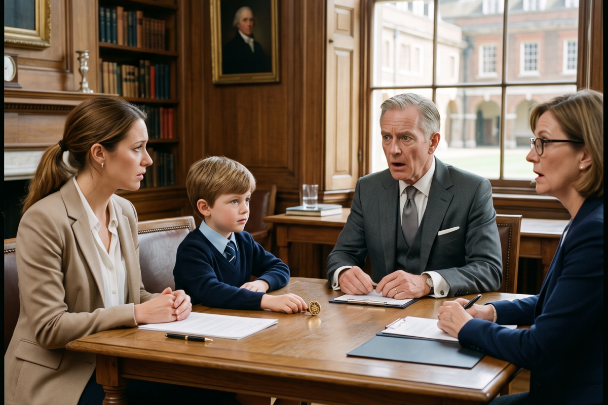 My Ex Saw My Son at a Private School Interview — Then His Father Asked Why the Boy Had the Family Seal