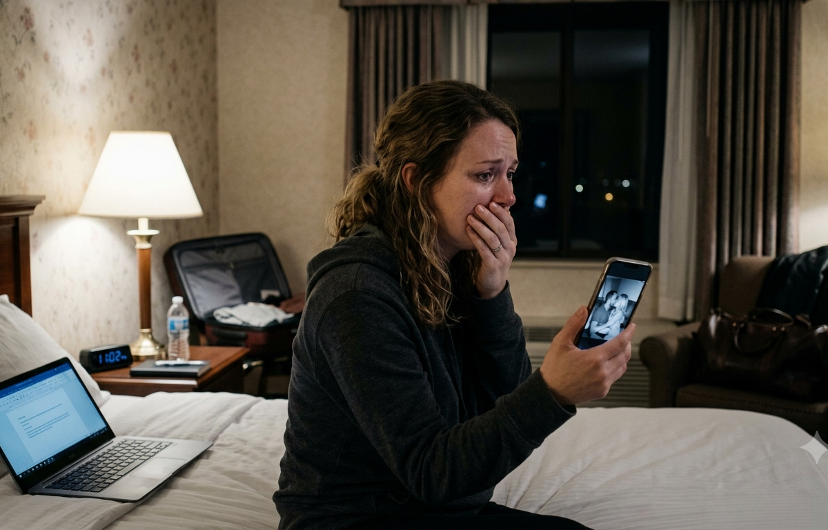 At 5 a.m. the next morning, I immediately packed my bags and drove home through the night
