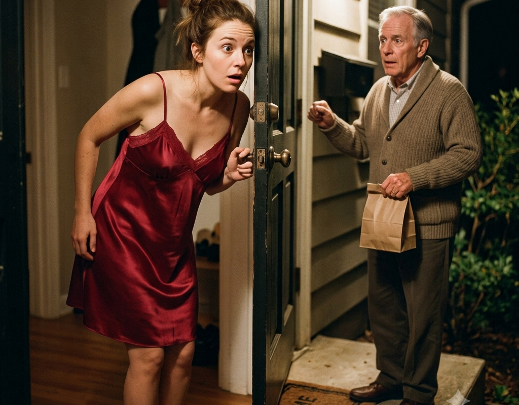 While My Husband Was Away on a Business Trip, My Father-in-Law Knocked on My Door at Midnight with an Offer That Left Me Speechless