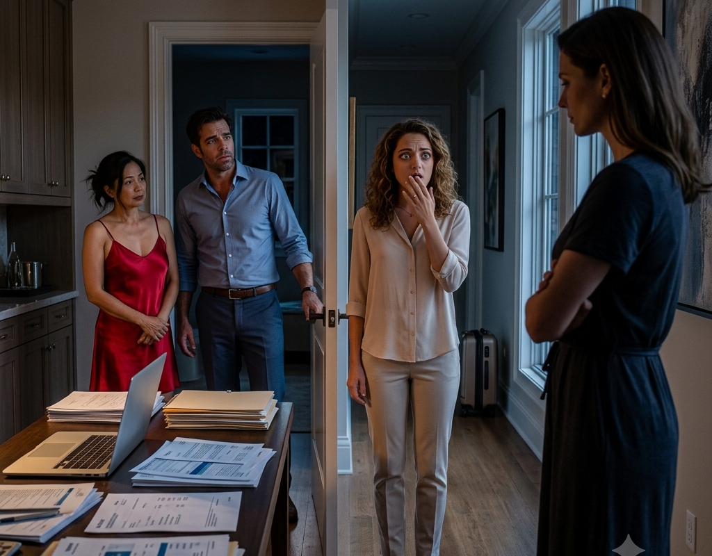 I Caught My Brother Entering the Housekeeper’s Room While His Wife Was Away and Thought Their Marriage Was Over—But What I Found Behind That Door Changed Everything