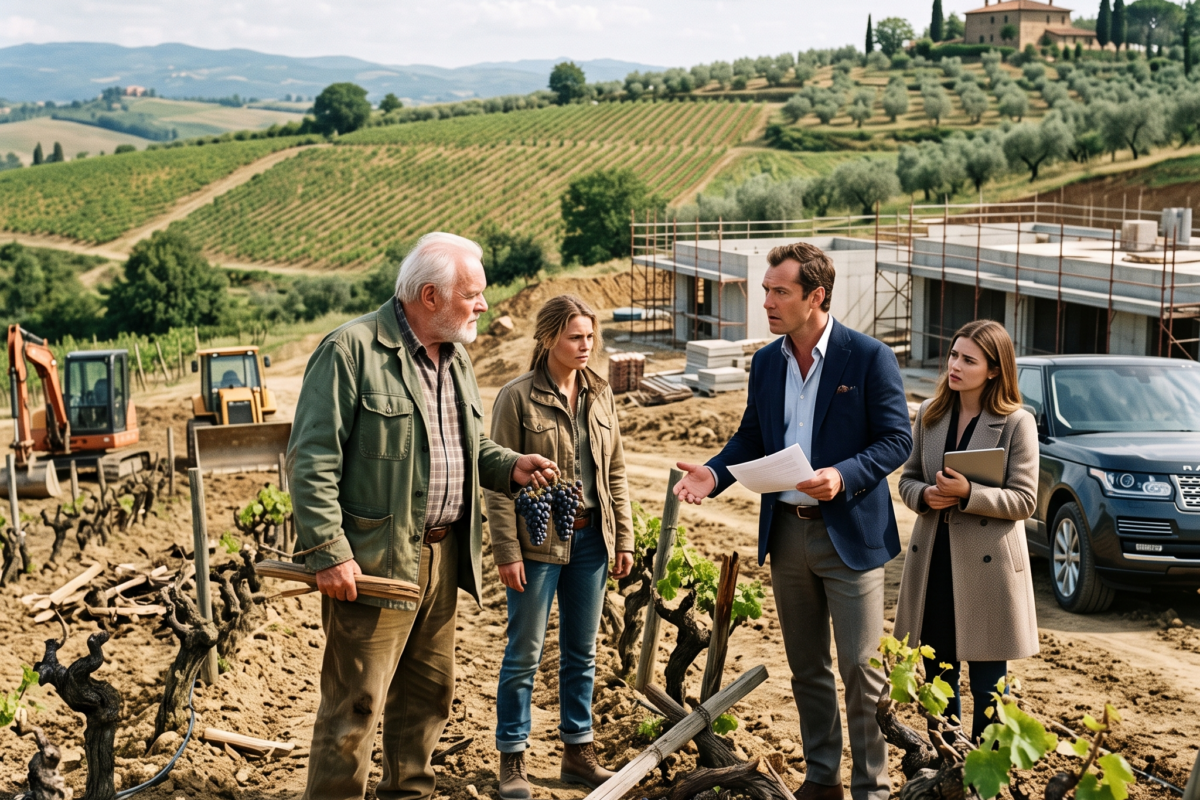 They Destroyed My Old Vineyard Rows — Then Learned My Grandfather’s Grapes Were Worth More Than Their Resort