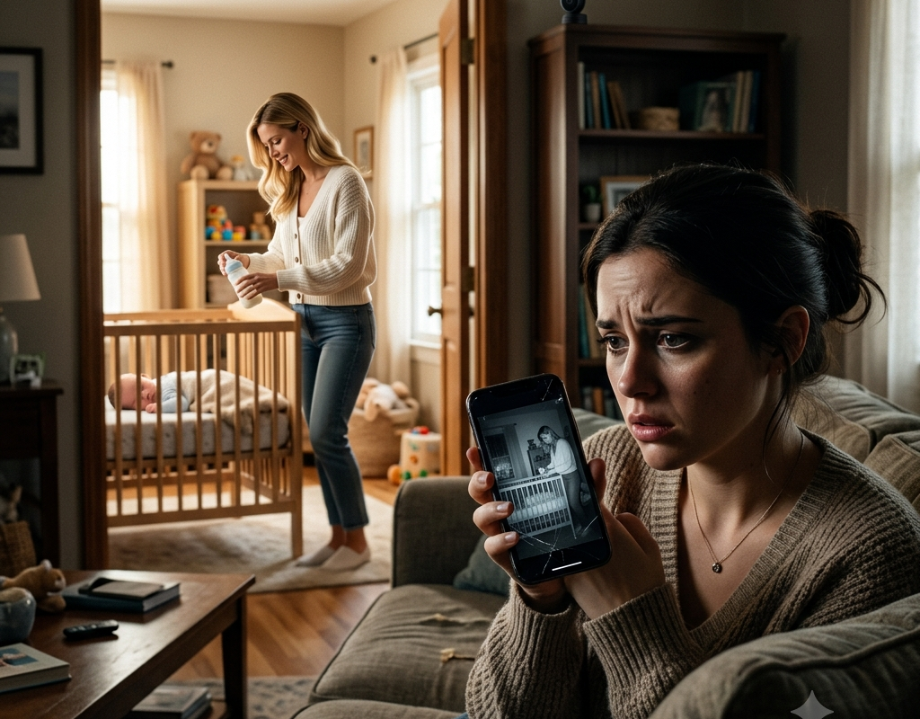 My Baby Nephew Slept All Day Without Ever Crying—I Installed a Hidden Camera and What My Sister-in-Law Did Every Afternoon Made My Brother Smash the House
