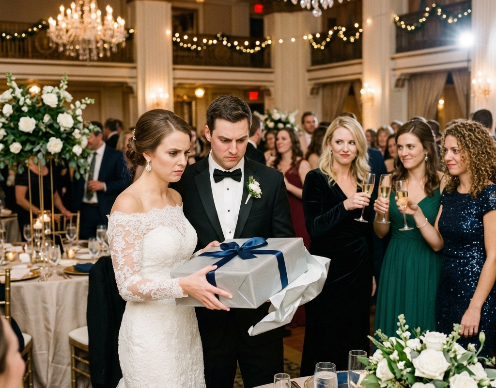 I Was Shocked When My Husband Secretly Invited His Three Ex-Girlfriends to Our Wedding—But the Gift They Left Us Left Us Both Speechless