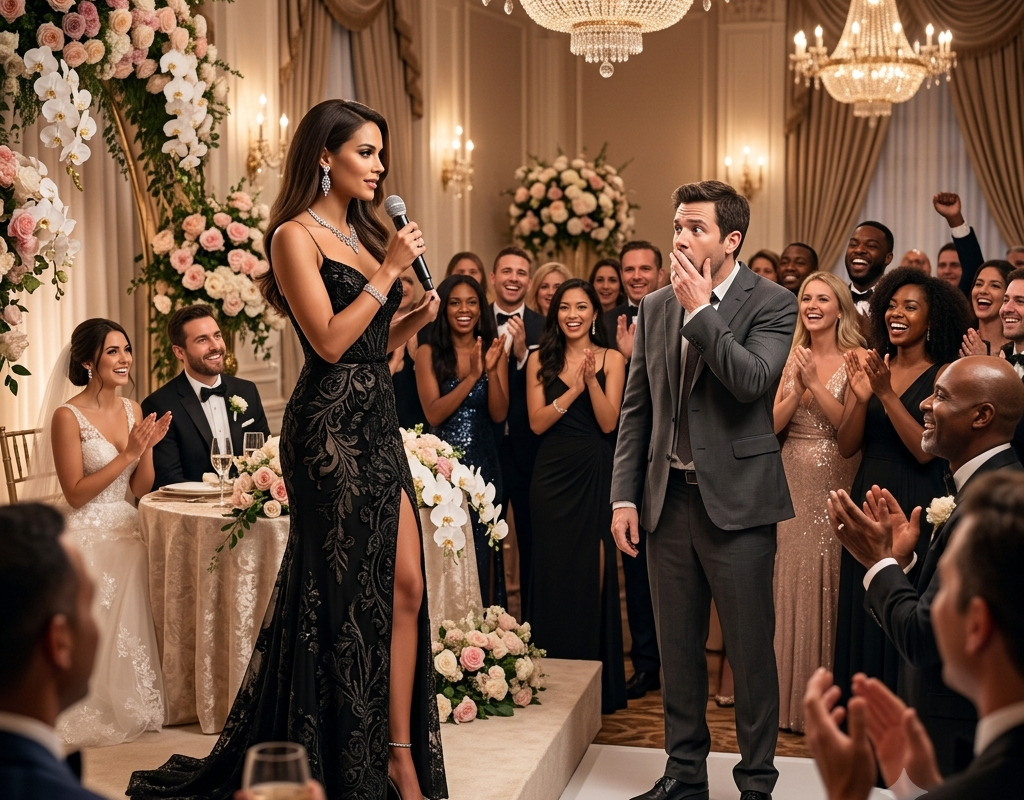 My Ex Dumped Me for a Millionaire’s Daughter—Seven Years Later, He Grabbed the Wedding Mic and Begged for Another Chance
