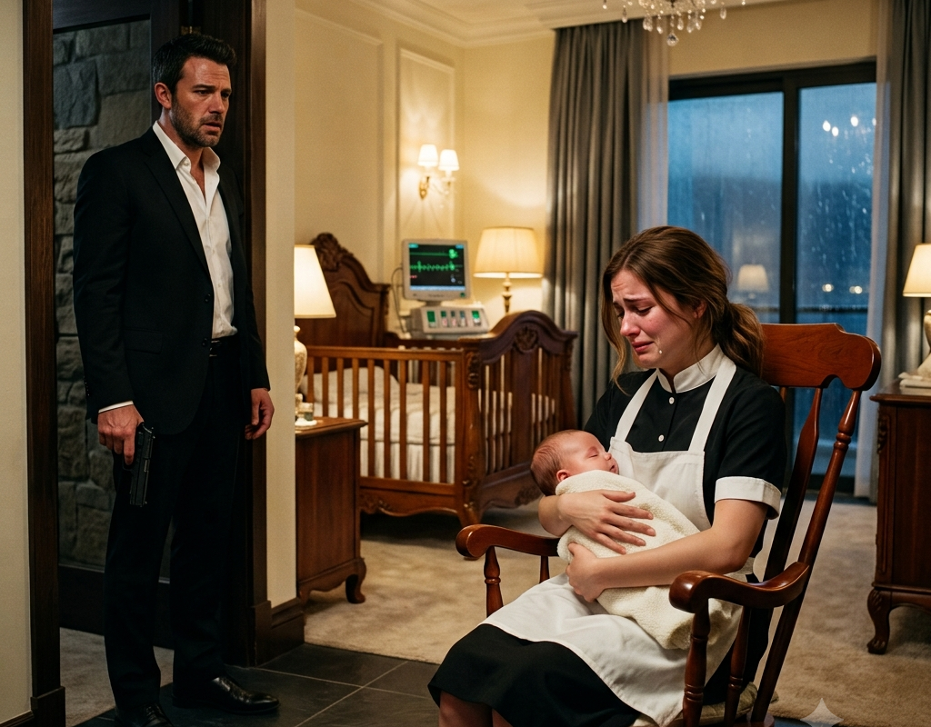 🔥 The Mafia Boss Raised His Gun at the Maid—Then His Starving Baby Did Something That Changed Both of Their Lives Forever