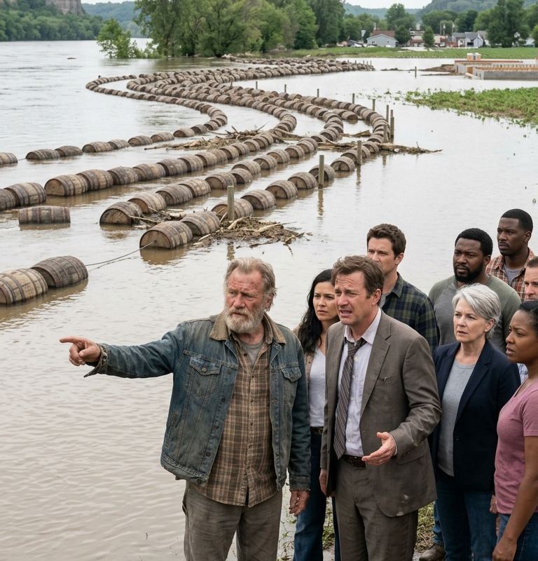 They Called Her Crazy for Cutting Holes in Her Stone Wall — Then the Flood Needed Somewhere to Breathe