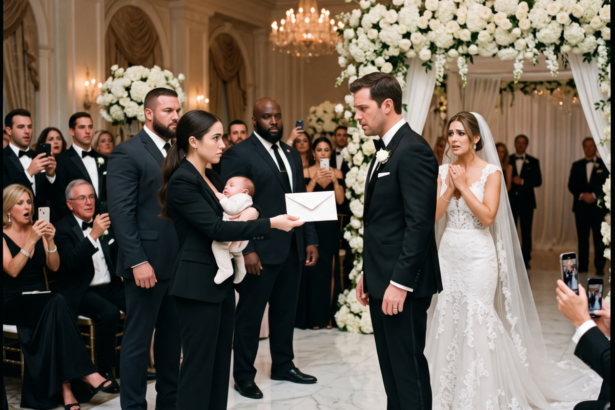 He planned his wedding while leaving me to die in a blizzard. Tonight, I crashed his reception with the one document he never expected to see.