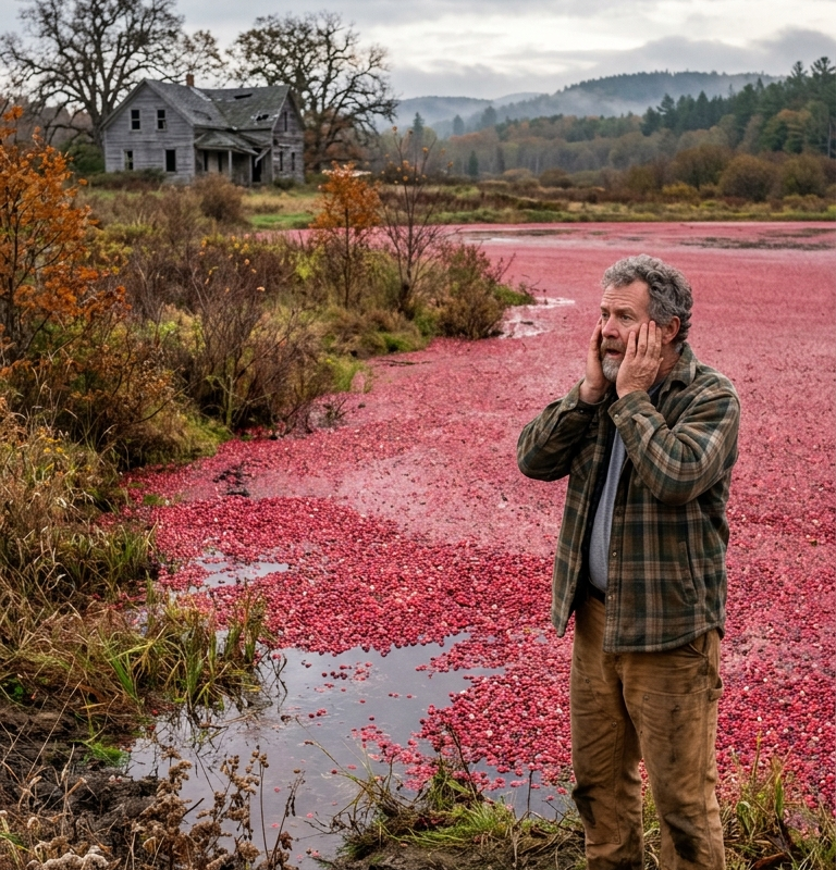 I Bought a Dead Cranberry Bog Nobody Wanted — Then the Water Turned Red Before Harvest
