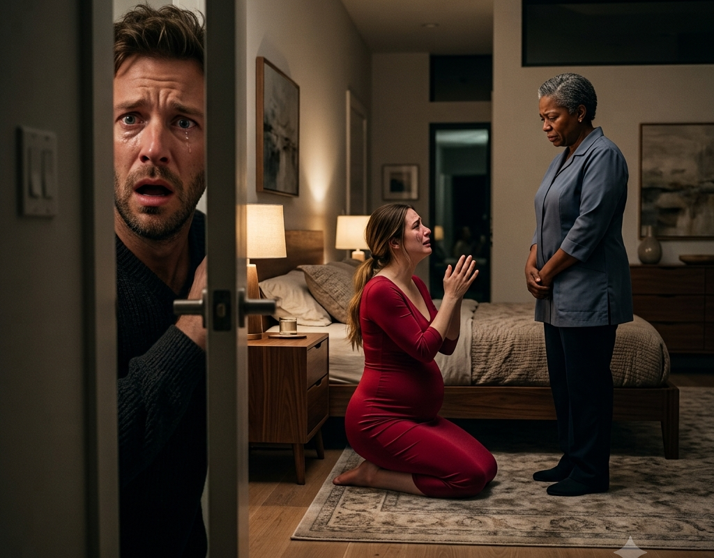 I Caught My Pregnant Wife Kneeling Before Our Housekeeper at Midnight—Paying $2,500 for the Truth Changed My Marriage Forever