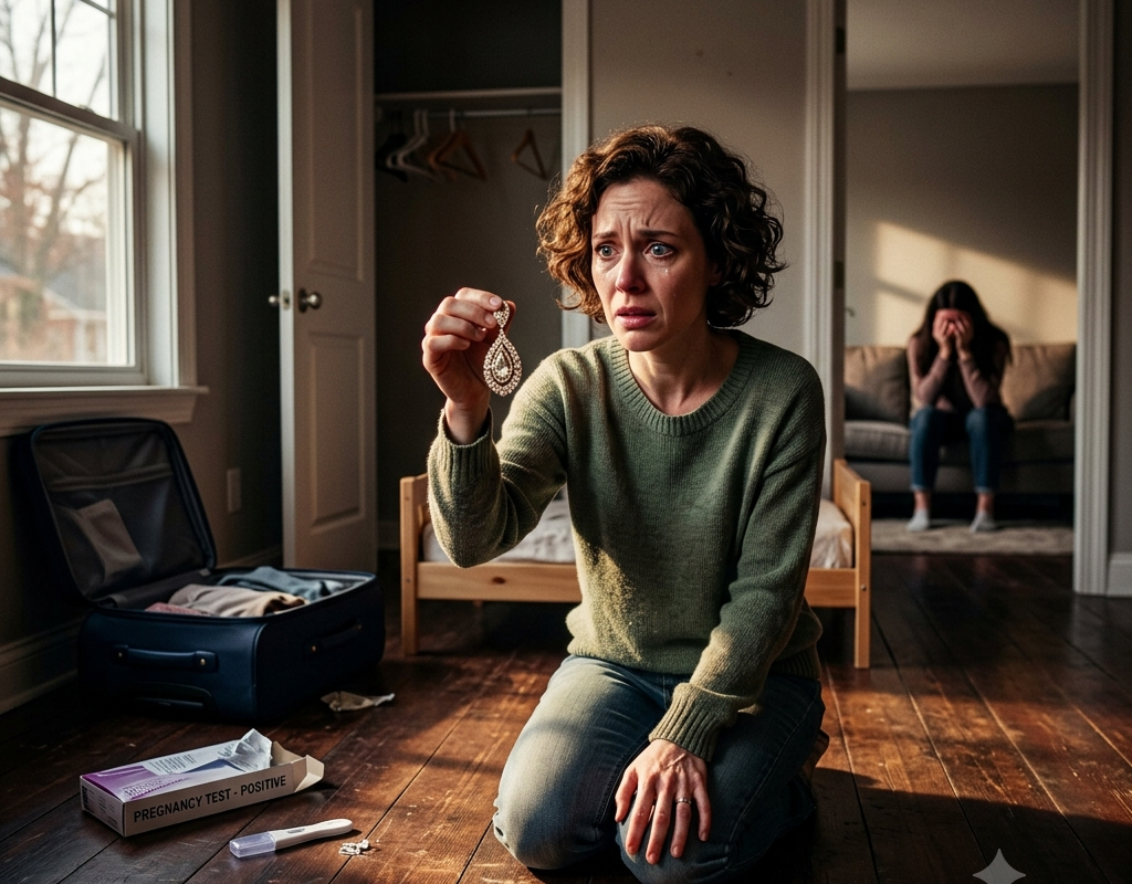 My Sister-in-Law Called Me in Tears After Her Nanny Turned Up Pregnant—But the Earring I Found in the Empty Bedroom Exposed the Real Betrayer