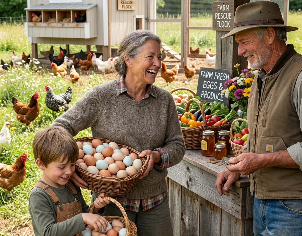They Sold Me 70 “Dying” Chickens for Pocket Change — Then Their Eggs Saved My Farm Stand