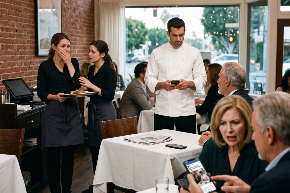 A Celebrity Chef Asked Me to Pretend I Was His Date — Then One Dinner Photo Exposed My Husband’s Lies