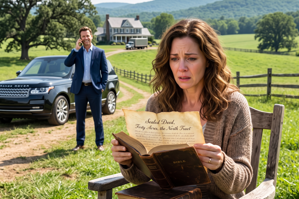 The Judge Gave My Ex Everything — Then My Father’s Bible Gave Me Forty Acres He Never Knew Existed