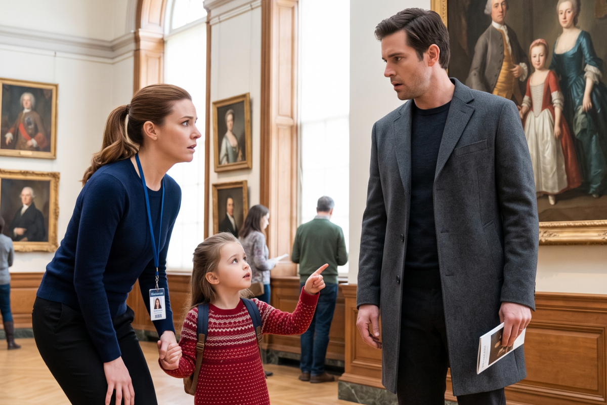My Daughter Called a Stranger “Daddy” in a Museum — Then His Mother Tried to Buy the Security Footage