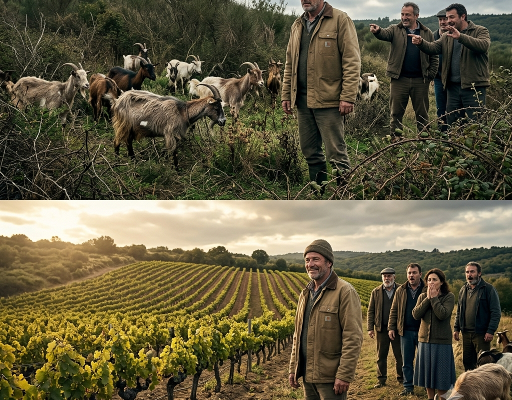 They Said My 12 Old Goats Were Worthless — Until They Cleared the Hill and Revealed My Grandmother’s Vineyard